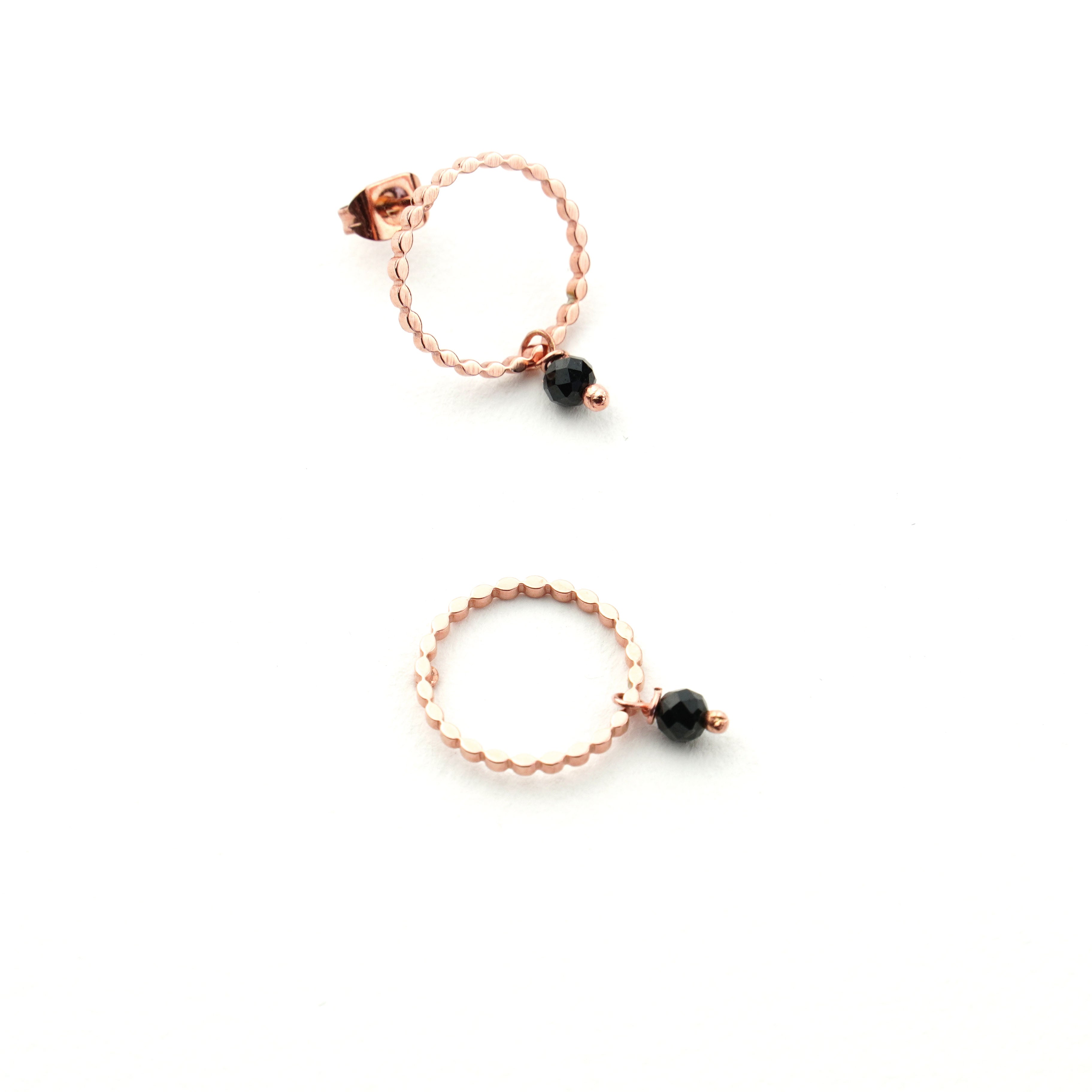 NINA Rose Gold Black