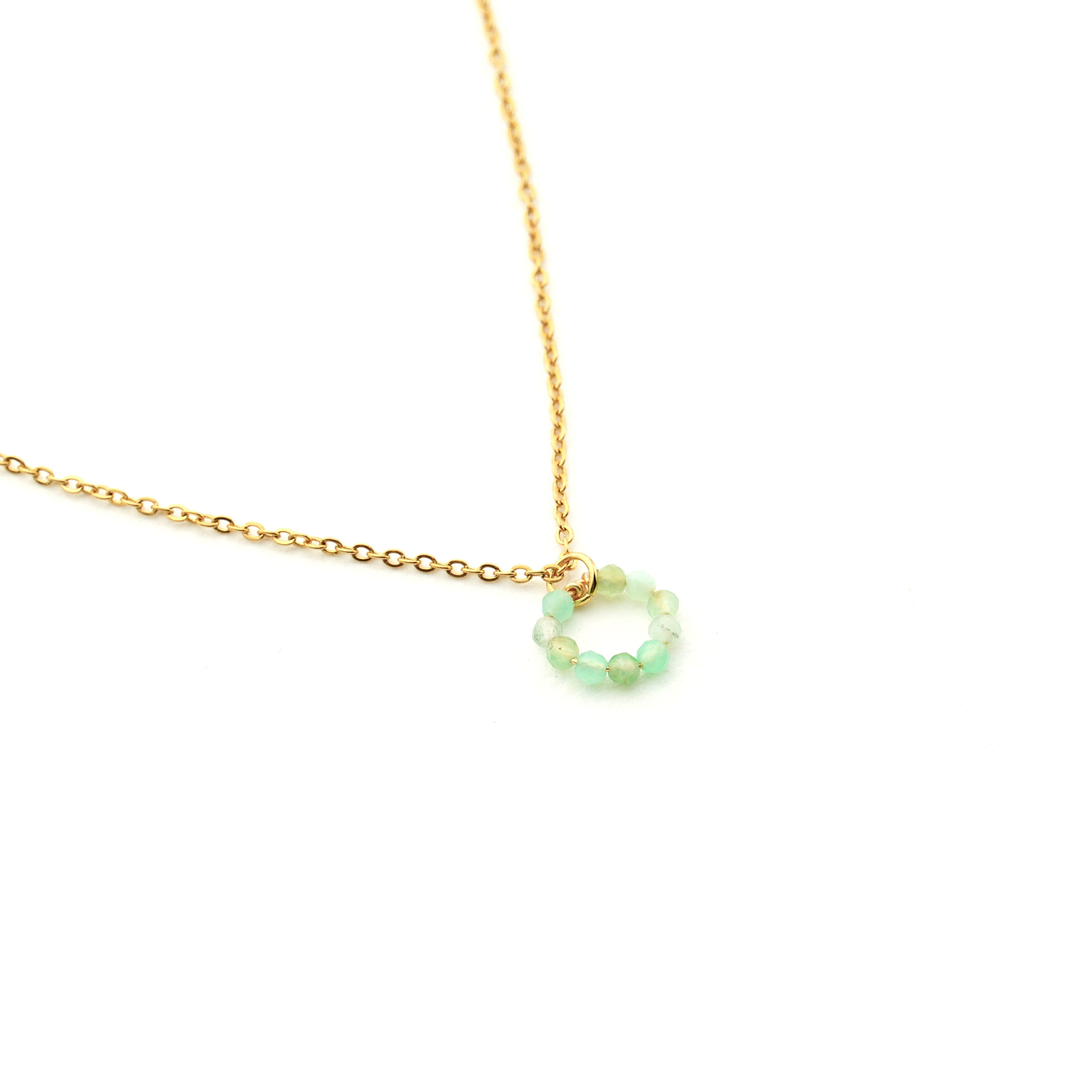 DINA NECKLACE GREEN
