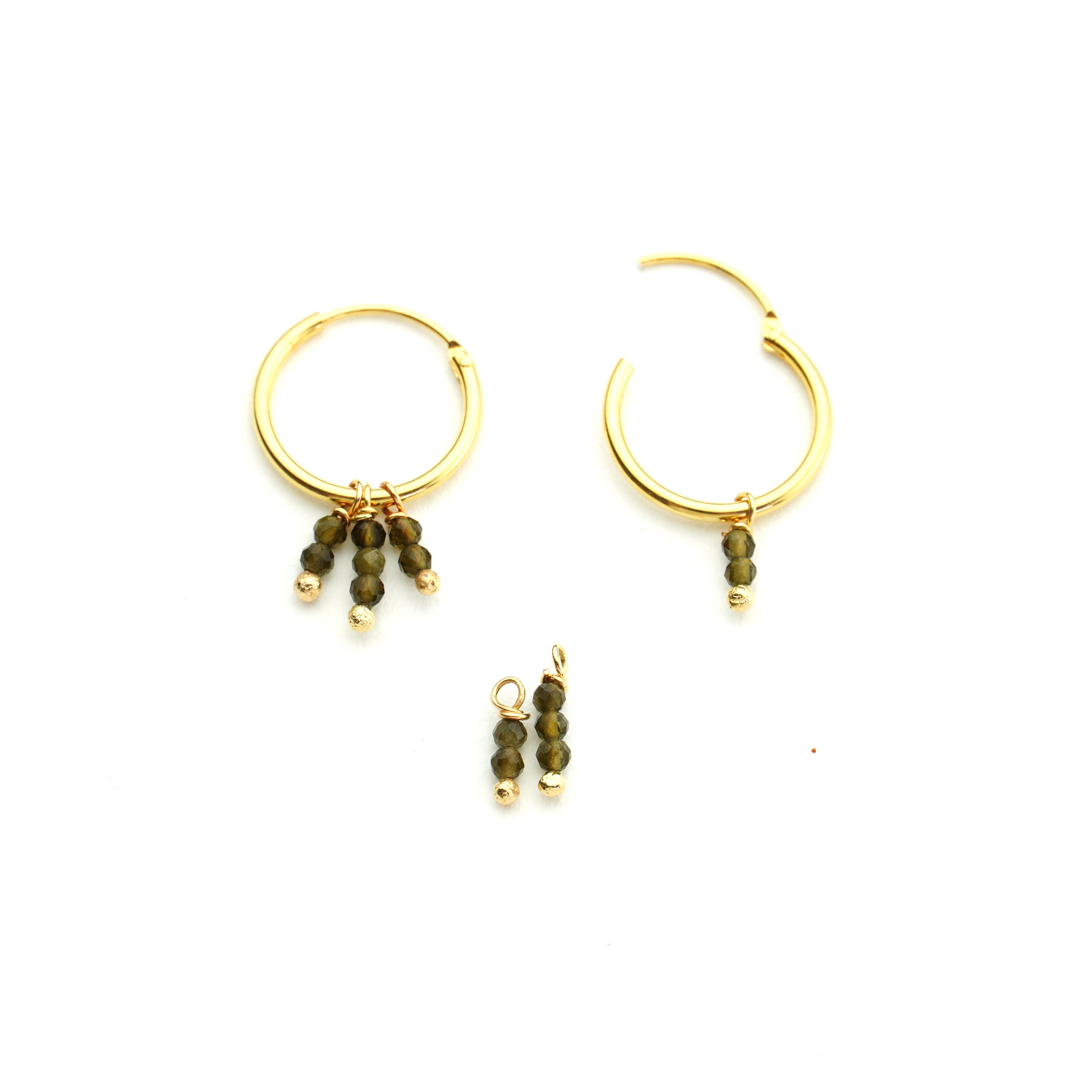 OLGA Gold Olive Green